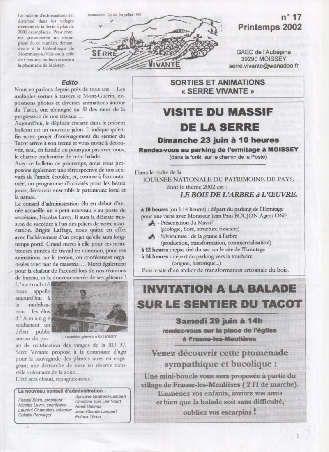 Voir le bulletin