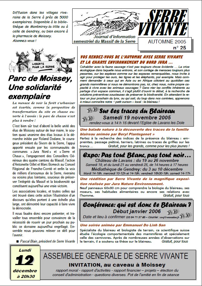 Voir le bulletin